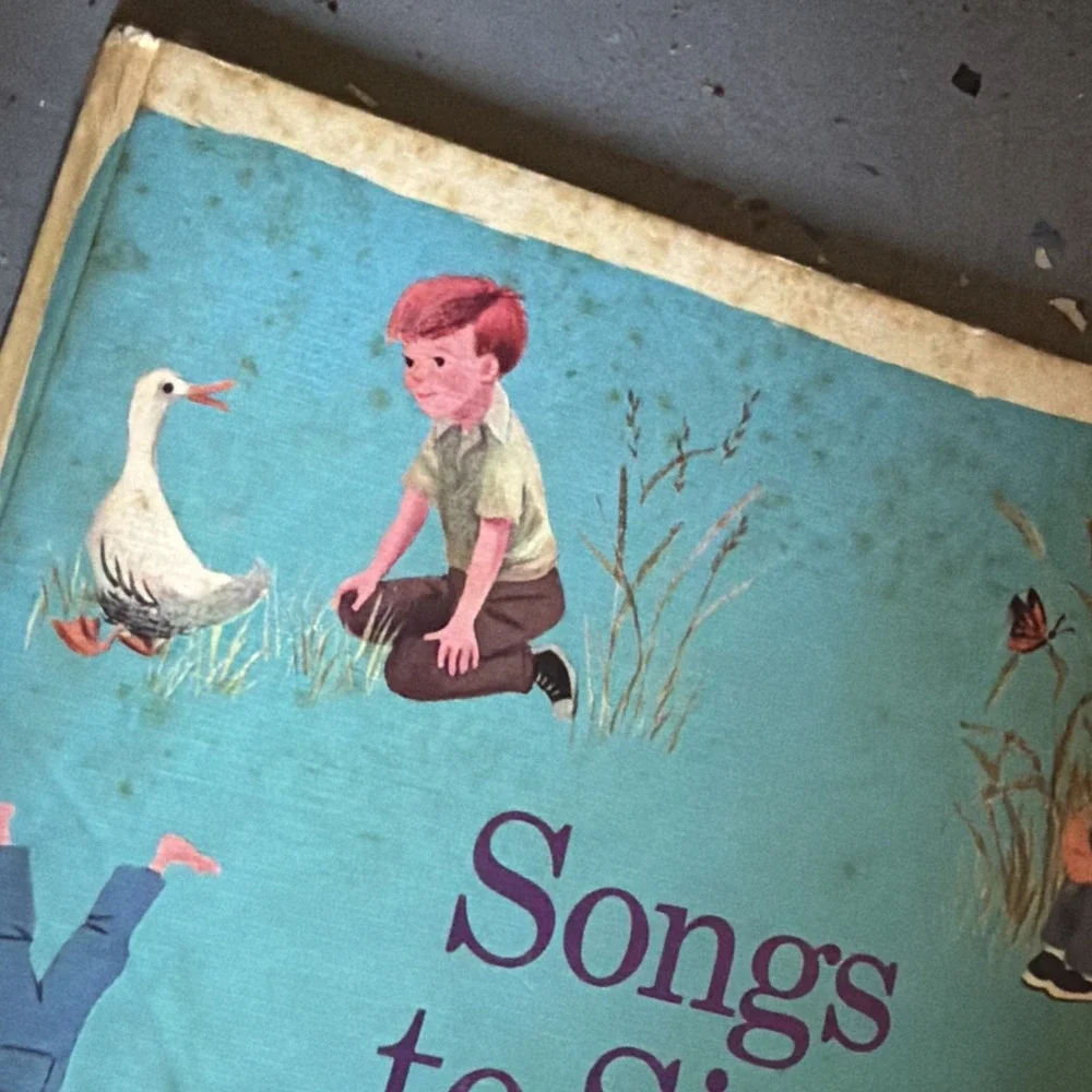 Songs to Sing with the Very Young, Marjorie Torrey, 1966 vintage hardcover